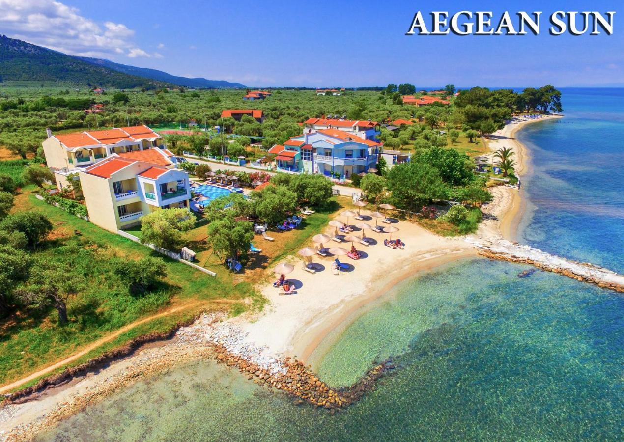 Aegean Sun Apartments Скала-Рахониу Экстерьер фото