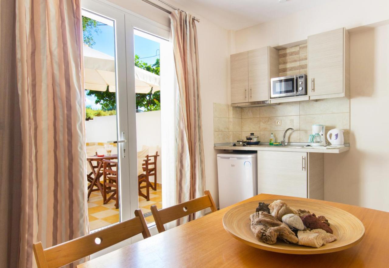 Aegean Sun Apartments Скала-Рахониу Экстерьер фото
