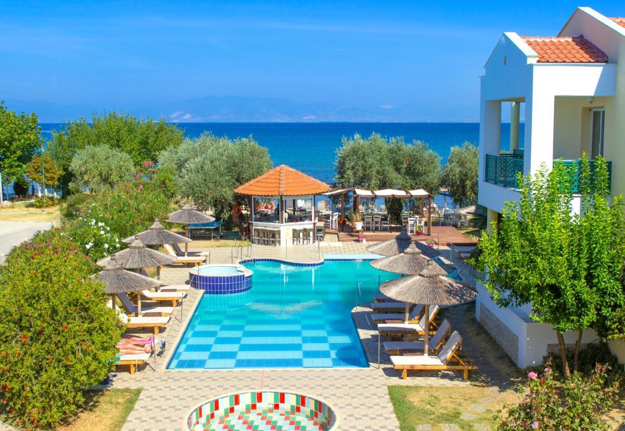 Aegean Sun Apartments Скала-Рахониу Экстерьер фото