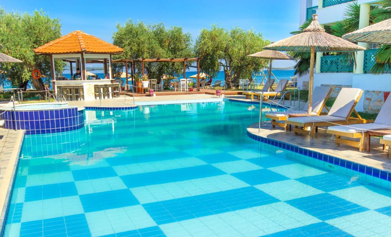 Aegean Sun Apartments Скала-Рахониу Экстерьер фото